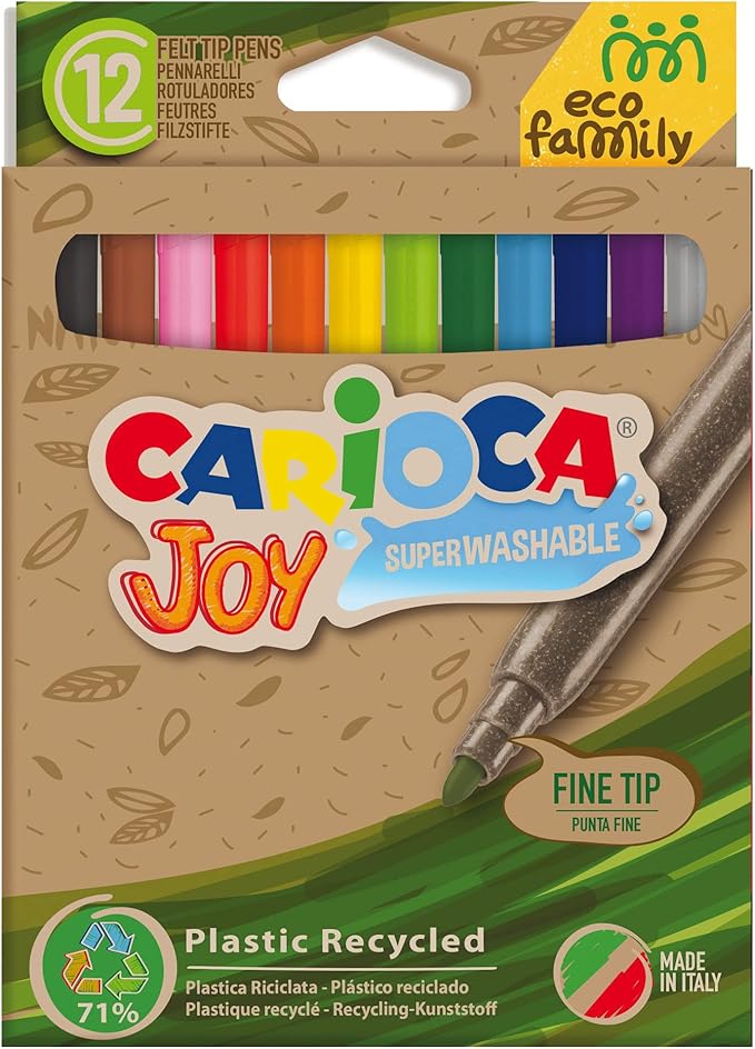 CARIOCA Non-toxic Washable Colouring Markers