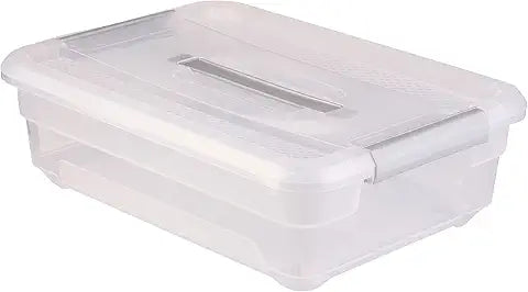 Clear Plastic Storage Box with Lid